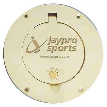 Floor Sleeves with Brass Cover (3-1/2 in. Upright)